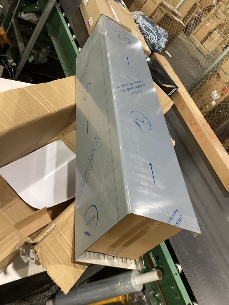 Condition photo showing New/Like New for 31.5" x 8" x 6.7" range hood chimney extension, adjustable chimney 31.5-63 in, 203mm width stainless steel range hood chimney extension, extend ventilation reach, universal fit for most kitchens width 8 inch x height 31.5-63 inch