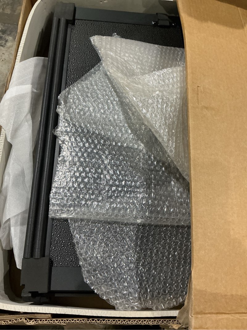 Condition photo showing Good Condition for hard folding truck bed tonneau cover compatiable with dodge ram 1500 classic&new(2002-2025) 2500&3500(2003-2025) 6.4 ft standard box w/o rambox, tri fold style