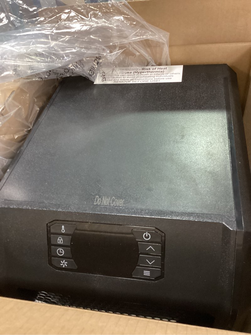 Condition photo showing As Is for Utilitech Infrared Quartz Cabinet Heater