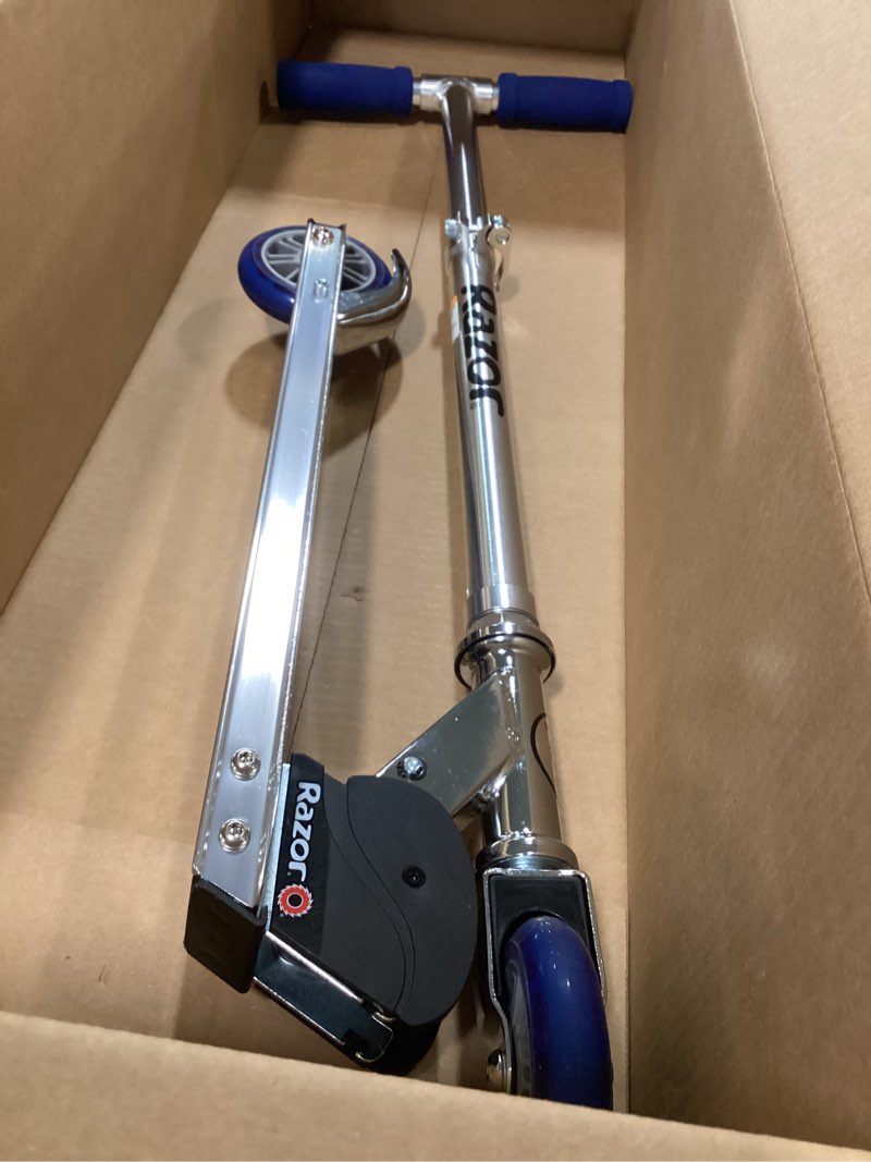 Condition photo showing Good Condition for Razor A Kick Scooter for Kids - Lightweight, Foldable, Aluminum Frame, and Adjustable Handlebars Blue