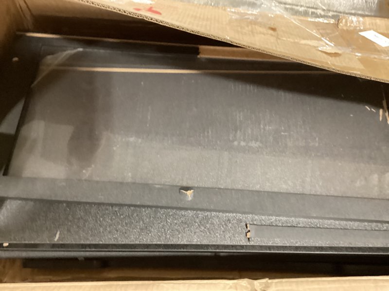 glass display cabinet, curio cabinet, bookcase with 3 color led lights, black