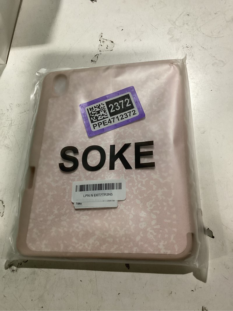 Condition photo showing New/Like New for soke case for ipad (a16) 11th generation 2025, compatible with 10th gen 10.9 inch 2022, protective cover with pencil holder, auto wake/sleep & tri-fold stand, book pink a-book pink