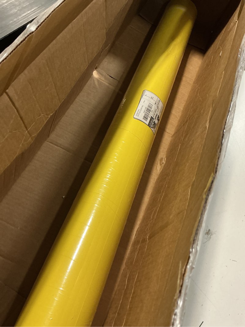 Condition photo showing New/Like New for PerkHomy 36" x 2,400" (200') Lemon Yellow Kraft Paper Roll for Craft Bulletin Board Paper Kids Art Table Covering Crafting Gift Wrapping Bouquet Packing Parcel 80GSM 55LB (Lemon Yellow, 36" x 200') Lemon Yellow 36" Width x 200' Length