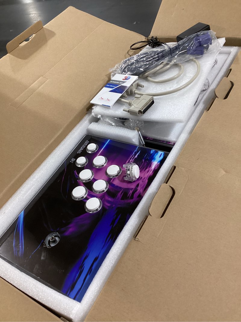 Condition photo showing As Is for Newly Upgrade 3D Arcade Games Console with 256G Built-in 30000+ Classic Games, 20+ Simulators, WiFi Download Game, Retro Arcade Machine for 4K TV & Projector & PC, Supports 1-4 Players