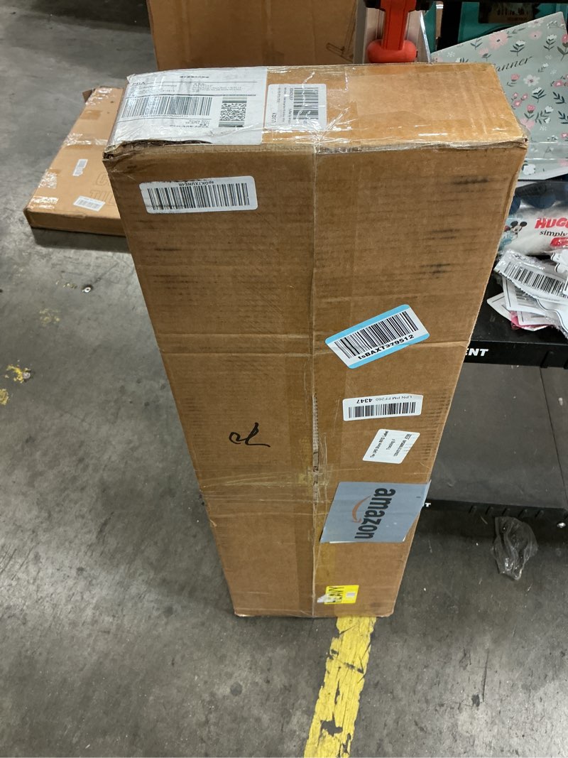 Condition photo showing New/Like New for Over-The-Toilet Storage Rack, 4-Tier Bathroom Organizer Shelf Over Toilet with Adjustable Shelf and Basket, Freestanding Space Saver Bathroom Shelves Above Toilet for Room (Gray- White)