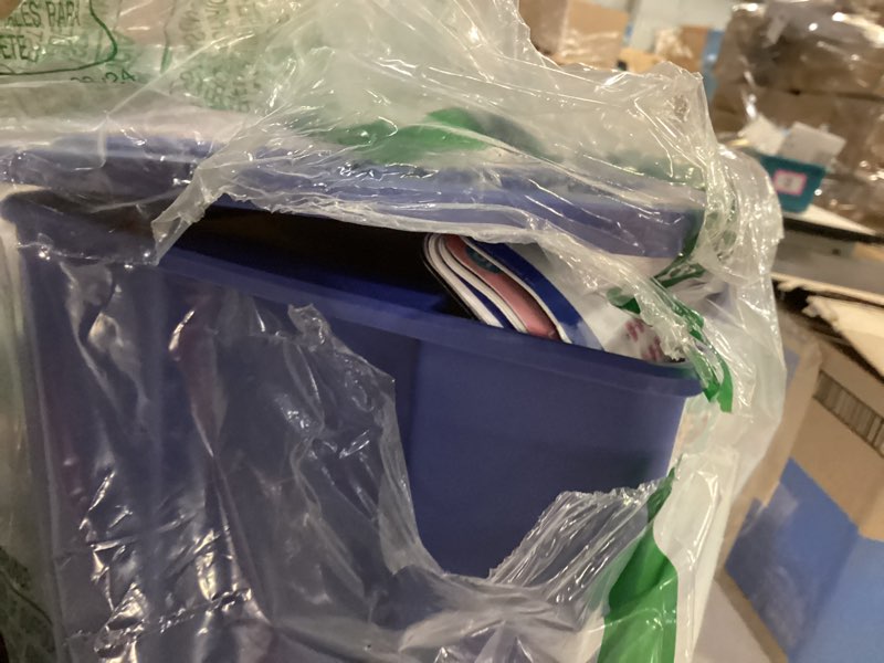 Condition photo showing As Is for hand2mind numberblocks heroes with zeroes mathlink cubes activity set, preschool learning activities, math manipulatives kindergarten, counting blocks, number linking cubes, kids educational toys