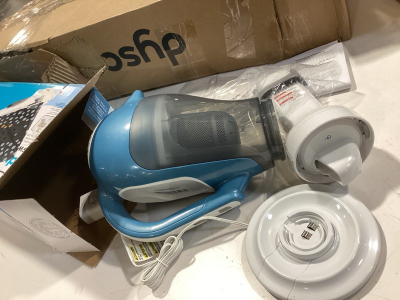 Condition photo showing Good Condition for BLACK+DECKER dustbuster AdvancedClean Handheld Vacuum Cordless, Compact Home and Car Vacuum with Crevice Tool ,Rotating Nozzle and Charging Station, Large Dust Bowl (CHV1410L)