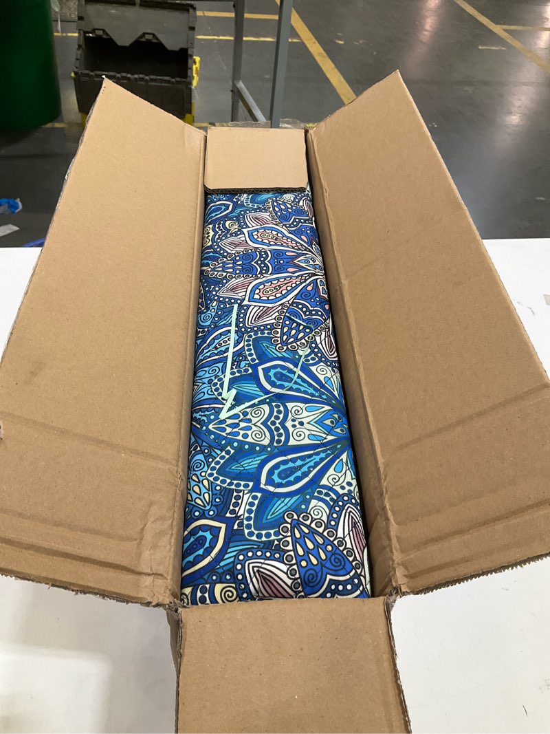Condition photo showing Good Condition for kyerlish american mahjong tile set with blue printed carrying bag, 166 premium tiles, 4 all-in-one color racks/pushers, mah jongg sets, mahjong game set for travel, christmas, birthday gifts blue?blue tiles?