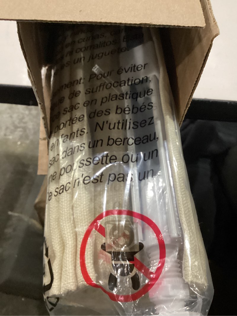 Condition photo showing New/Like New for LazBlinds No Drill Roman Shades for Windows, Cordless Light Filtering Window Shades with UV Protection, Polyester Fabric for Bedroom & Living Room, 28" W x 64" H, Cream Light Filtering - Cream 28"W x 64"H