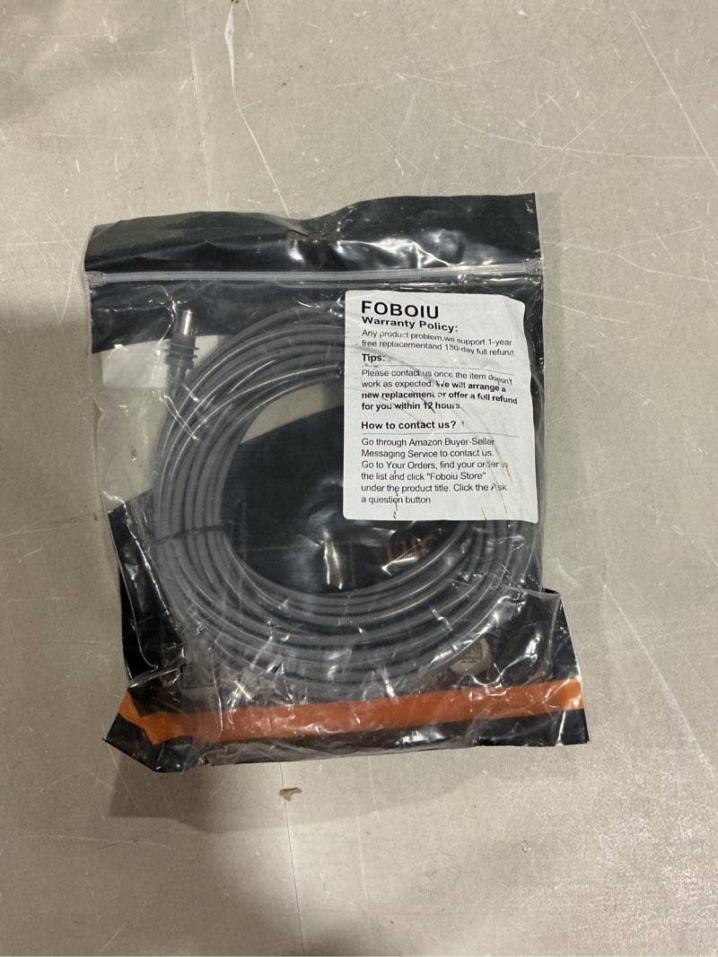 Condition photo showing New/Like New for Fit for Starlink Mini DC Power Cable 3M/9.8FT, Tinned Oxygen-Free Copper OFC Wire Compatible with Starlink Mini Cable LSZH Waterproof Outdoor Gray for RV Power DC to DC 3m(9.84FT)