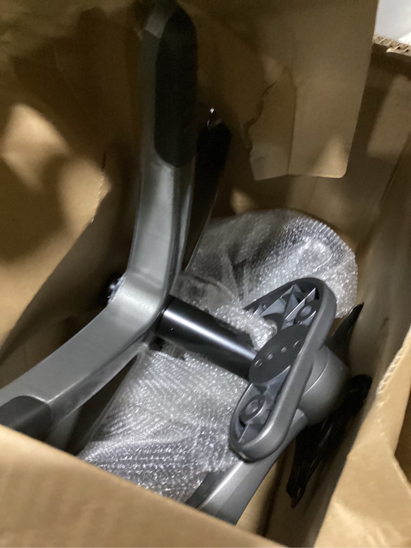 Condition photo showing New/Like New for Marsail Ergonomic Office Chair: Office Desk Chair with High Back Mesh and Adjustable Lumbar Support Rolling Work Swivel Task Chairs with Wheel 3D Armrests and Headrest Black With Headrest