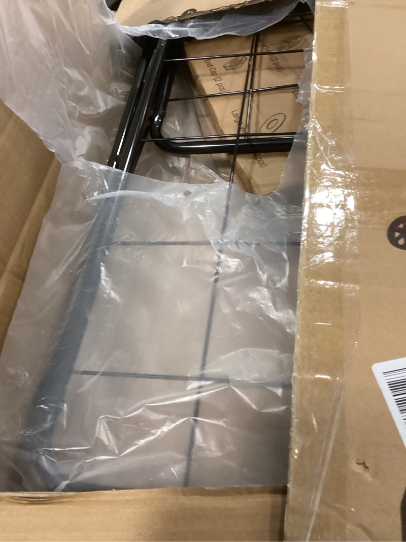 Condition photo showing Good Condition for JIALIJIU Folding Grocery Cart on Wheels - Waterproof Bag Included, 10-min Assembly Utility Wagon, Lightweight Shopping Cart with 360° Swivel Wheels for Grocery, Apartments, Laundry, Max Load 100 lbs