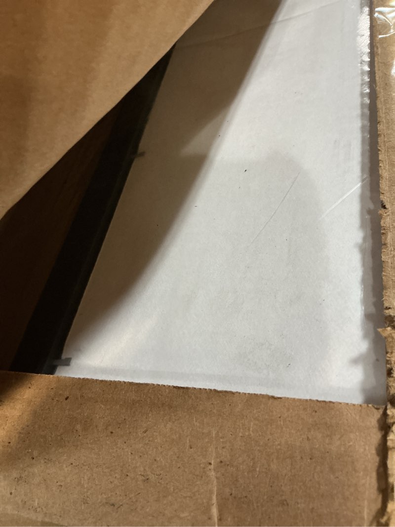 Condition photo showing Good Condition for Wynwood Studio Framed Wall Art Prints 'Wright Flying-Machine 1906 Parchment' Air Transportation Home Décor, 13" x 19", Brown, Brown