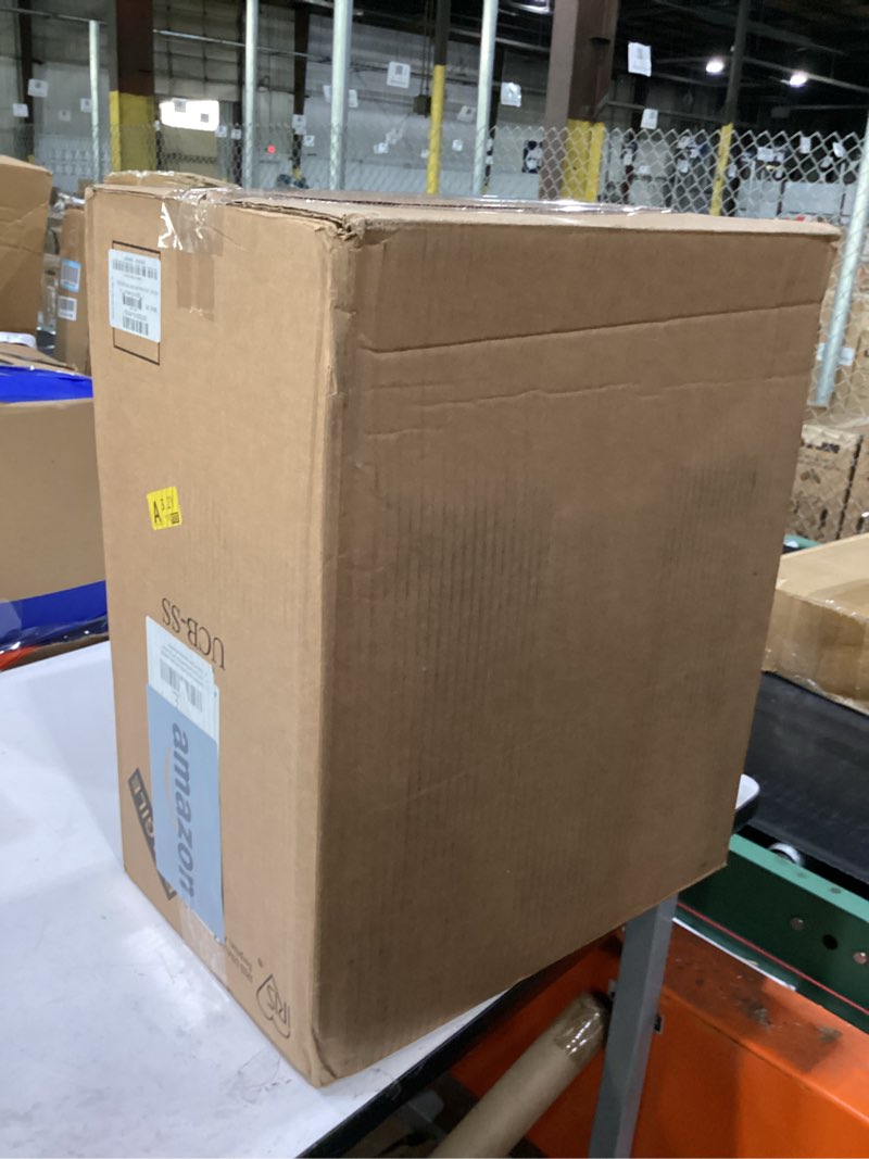 Condition photo showing Good Condition for iris usa weatherpro 19 qt storage bins with lids, 6 pack, bpa-free plastic gasket box with tight latch and seal, stackable nestable tote tub - clear/black 19 qt. - 6 pack
