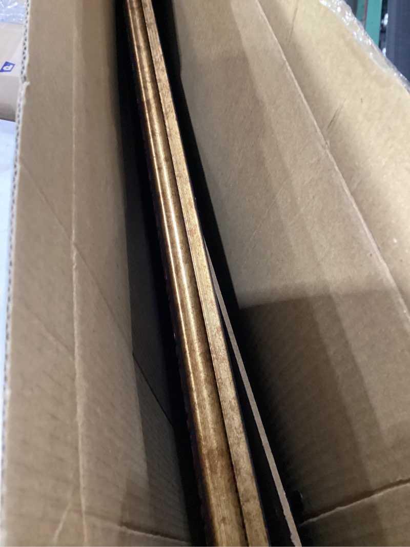 Condition photo showing As Is for 16x20 gold picture frame, ornate vintage picture frames for wall or tabletop display, 16 x 20 photo frame gold with non glare plexialass, display poster 11x14 with mat or 16x20 without mat for antique déco