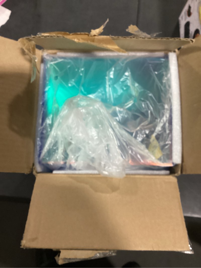 Condition photo showing New/Like New for NiHome Iridescent Disposable Facial Towels Storage Box Fit for Clean Skin Club Towel XL, Acrylic Facial Clean Towels XL Holder Container Drawer Makeup Organizer for Bathroom, Vanity Makeup