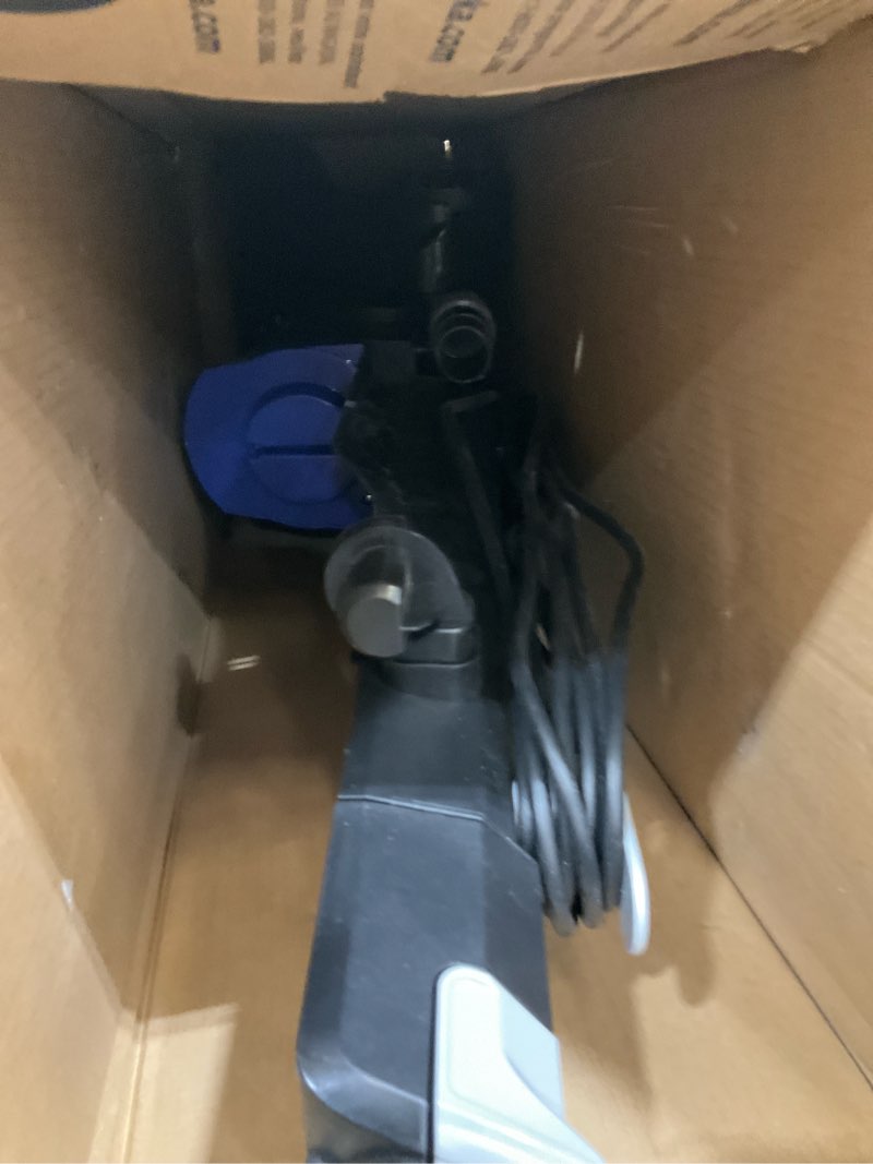 Condition photo showing As Is for eureka powerspeed lightweight powerful pet upright vacuum cleaner, for carpet and hard floor, suction with upgrated cyclone, new model