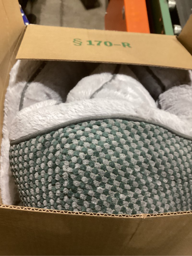 Condition photo showing Good Condition for INVENHO Medium Dog Beds for Medium Dogs Washable, Rectangle Dog Bed Medium Size Dog, Orthopedic Dog Bed, Warming Soft Calming Sleeping Puppy Bed Durable Pet Bed with Anti-Slip Bottom M(30"x24"x9") M (30"x24"x9") Grey