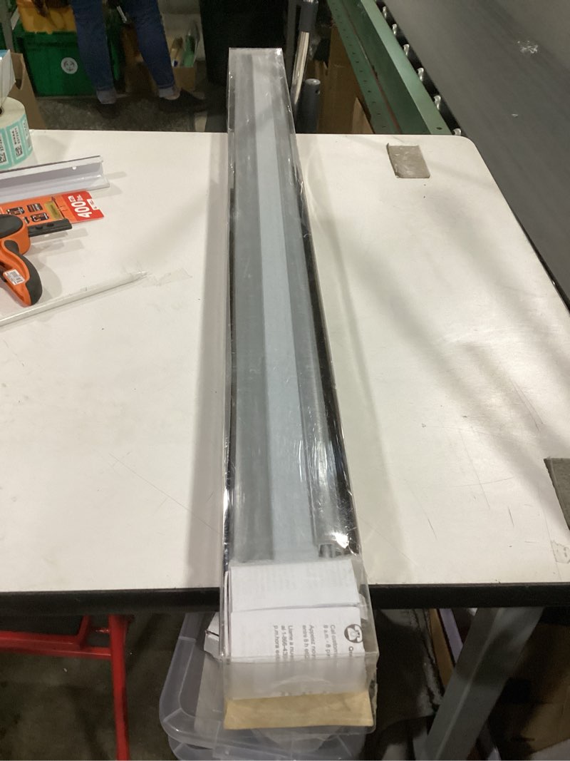 Condition photo showing Good Condition for allen + roth 39-in x 64-in gray blackout cordless cellular shade