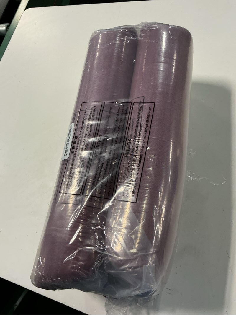 Condition photo showing New/Like New for shinnwa dining chair cushions set of 4, non-slip kitchen chair cushions with ties and machine washable cover, 4 pack, 17 x 16.5 x 2in, wine red 4 wine red