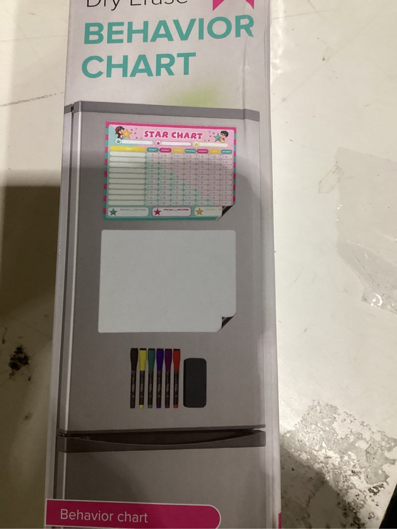 Condition photo showing Good Condition for Scribbledo dry erase behavior chart 