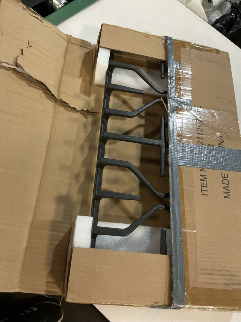 Condition photo showing New/Like New for upgraded wb31x27151 wb31x24736 stove grate replacement for ge stove parts 19.6’’ x 10’’ cast iron range grate ge range surface burner grate general electric gas cooktop side grate rack wb31x27151 ge stove grate