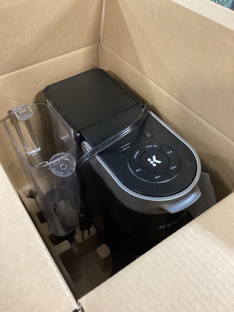 Condition photo showing As Is for Keurig K-Supreme Single Serve K-Cup Pod Coffee Maker, MultiStream Technology, 4 Brew Sizes, 66oz Dual-Position Removable Reservoir, Black Black Coffee Maker