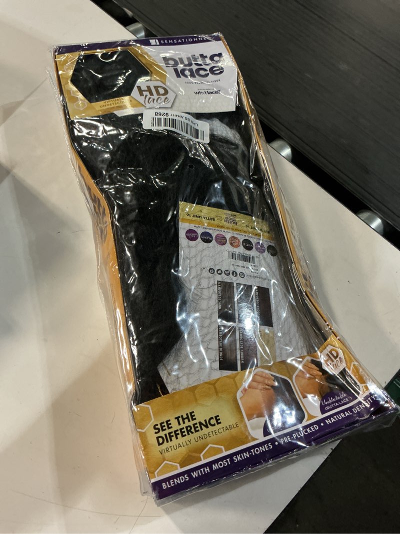 Condition photo showing New/Like New for sensationnel butta lace front wig - natural pre-plucked hairline hand-tied hd transparent lace 5 inch deep part with babyhair - butta unit 16 (1)
