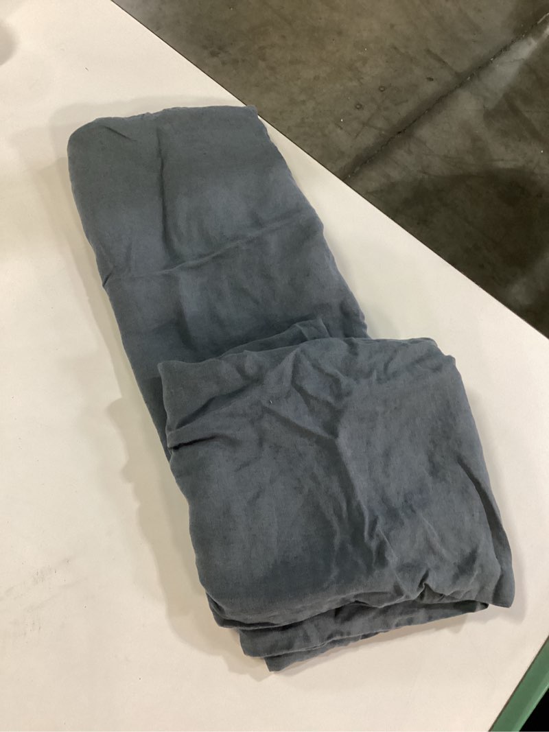 Condition photo showing Good Condition for european linen sham set, king, nightfall