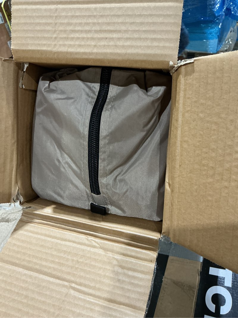 Condition photo showing Good Condition for gazelle tents™ g6 6-sided portable gazebo with tritech mesh, easy pop-up hub screen tent, waterproof, uv resistant, 8-person & table, desert sand, 86" x 124" x 124", gk914, includes 3 wind panels