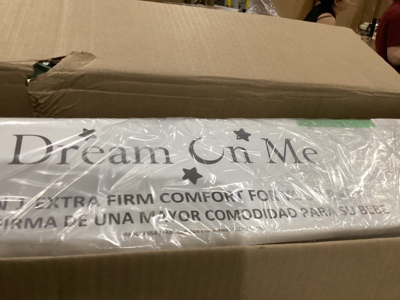 Condition photo showing Good Condition for baby bassinet matt 45x 2\\\\\\\" dual sided gel memory foam mattress with breathable removable soft cover fit for baby bjorn, guava lotus and dream on me travel crib light playard retangle 42\\\\\\\" x 24\\