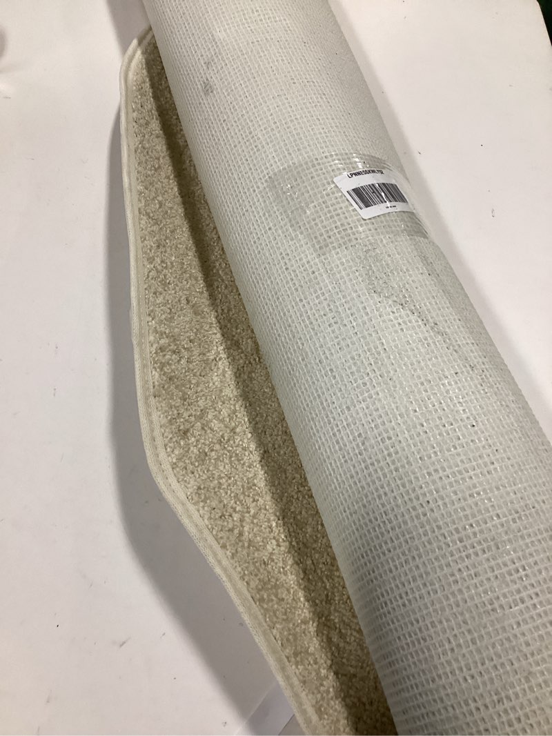 Bright House Solid Color Area Rugs Off White - 4' x 6' Oval, Indoor, Stain & Fade Resistant, Perfect