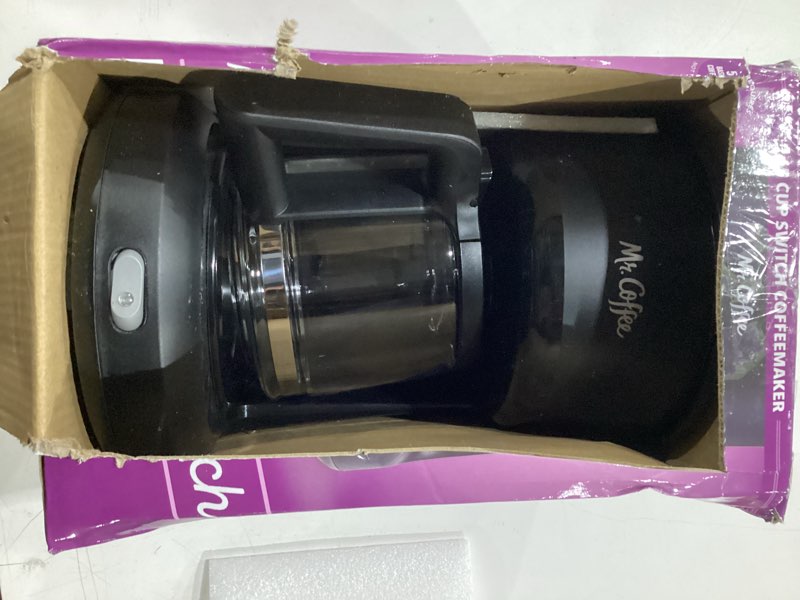 Condition photo showing Good Condition for mr. coffee® 5-cup mini brew switch coffee maker, black black 5-cup coffee maker