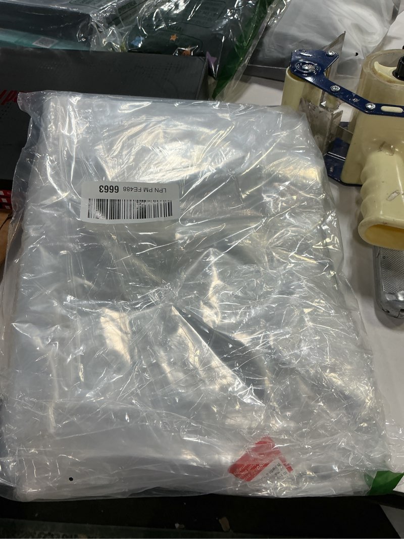 Condition photo showing Good Condition for Wowfit 100 CT 18x24 Inch 1.1 Mil Clear Plastic Flat Open Poly Bags – Great for Bread Proofing, Dough, Injera, Food Storage, Jackets, Pillows, Laundry, and More