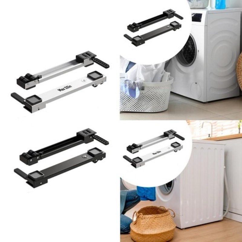 2Pcs Washing Machine Base Multifunctional Furniture Appliances Rollers