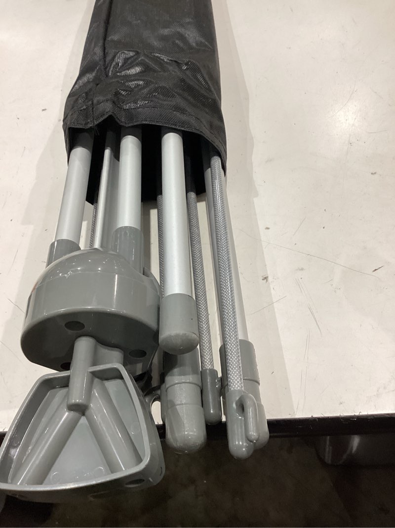 Condition photo showing Good Condition for qka reinforced x banner stand with portable bag, adjustable banner sizes from 23x63 to 32x78 inches, ideal for exhibitions, restaurants, theaters.2 pack