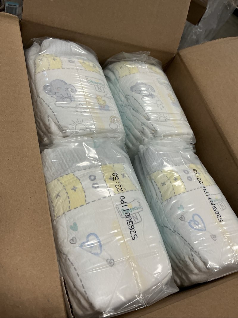 Condition photo showing Good Condition for Pampers Swaddlers Diapers, Size 0 (up to 10 lbs), 140 Count, Absorbent, Keeps Baby Dry and Comfortable, Skin Safe Disposable Baby Diaper (Packaging May Vary) Newborn 140
