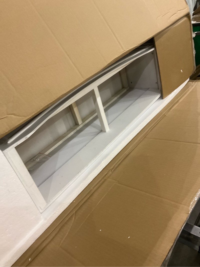 HOMCOM Modern Fireplace Mantel, Surround Mantels for Fireplace with Decorative Pattern Interior Widt