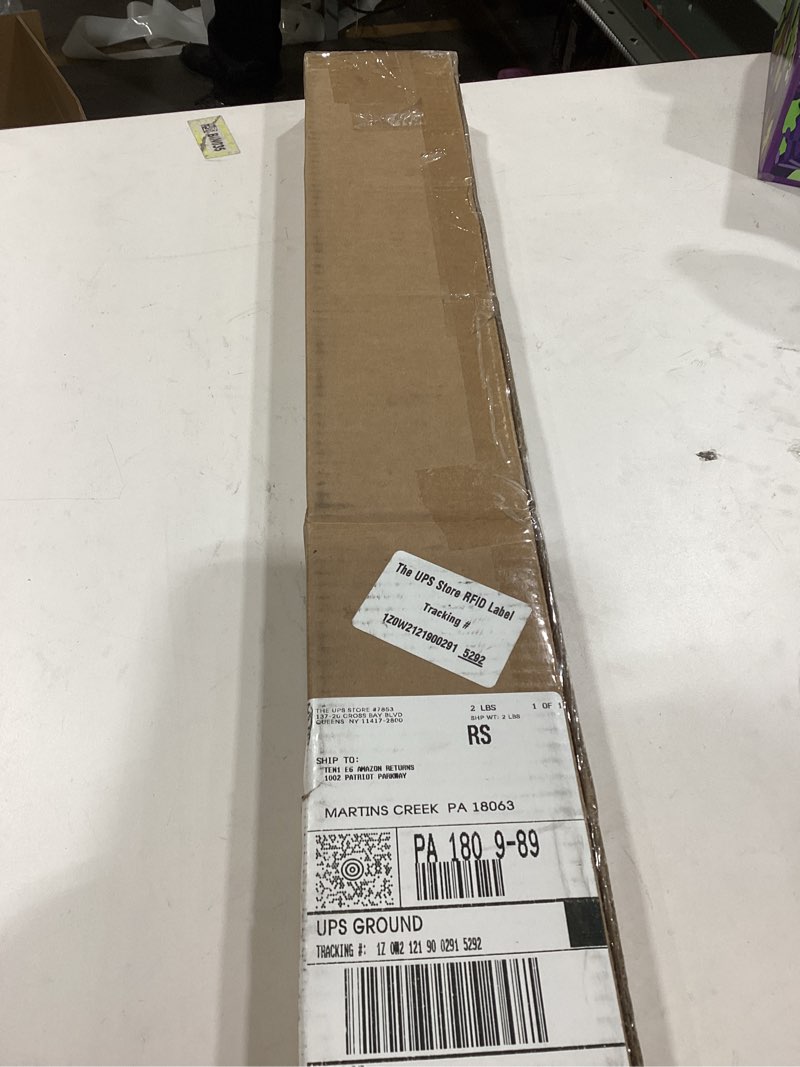 Condition photo showing Good Condition for LazBlinds Cordless Cellular Shades, No Tools No Drill Light Filtering Honeycomb Shades Pleated Blinds for Windows, 26'' W x 48'' H, Dark Grey Light Filtering-dark Grey 26'' W x 48'' H