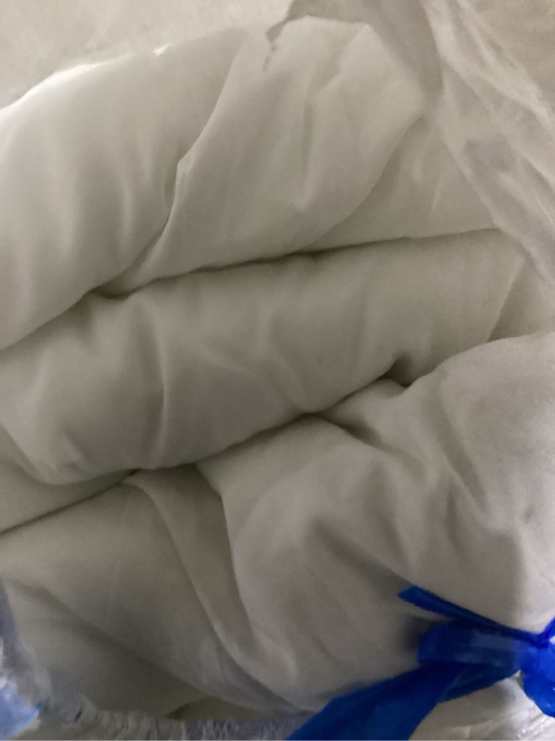 Condition photo showing Good Condition for bedsure king size comforter set white - bed in a bag bedding set 7 pieces, gentlesoft™ pintuck bed set gift for family, all season down alternative comforter with sheets, pillowcases & shams king 03 - white
