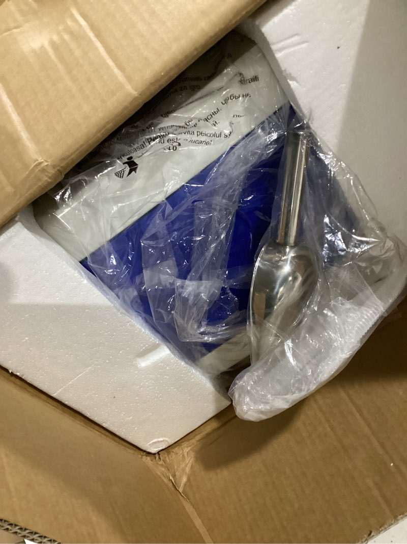 Condition photo showing Good Condition for ice shaver machine 250w, snow cone maker, adjustable thickness | 250w motor shaves up to 265 lbs/hr. adjustable blade creates fine or coarse ice. ideal for home, cafes and restaurants 2.3qt