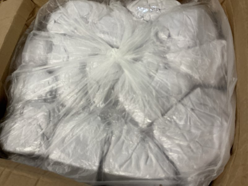 Condition photo showing Good Condition for VEVOR 100 Pcs White Chair Covers Polyester Spandex Chair Cover Stretch Slipcovers for Wedding Party Dining Banquet Flat-Front Chair Covers 100PCS White-a