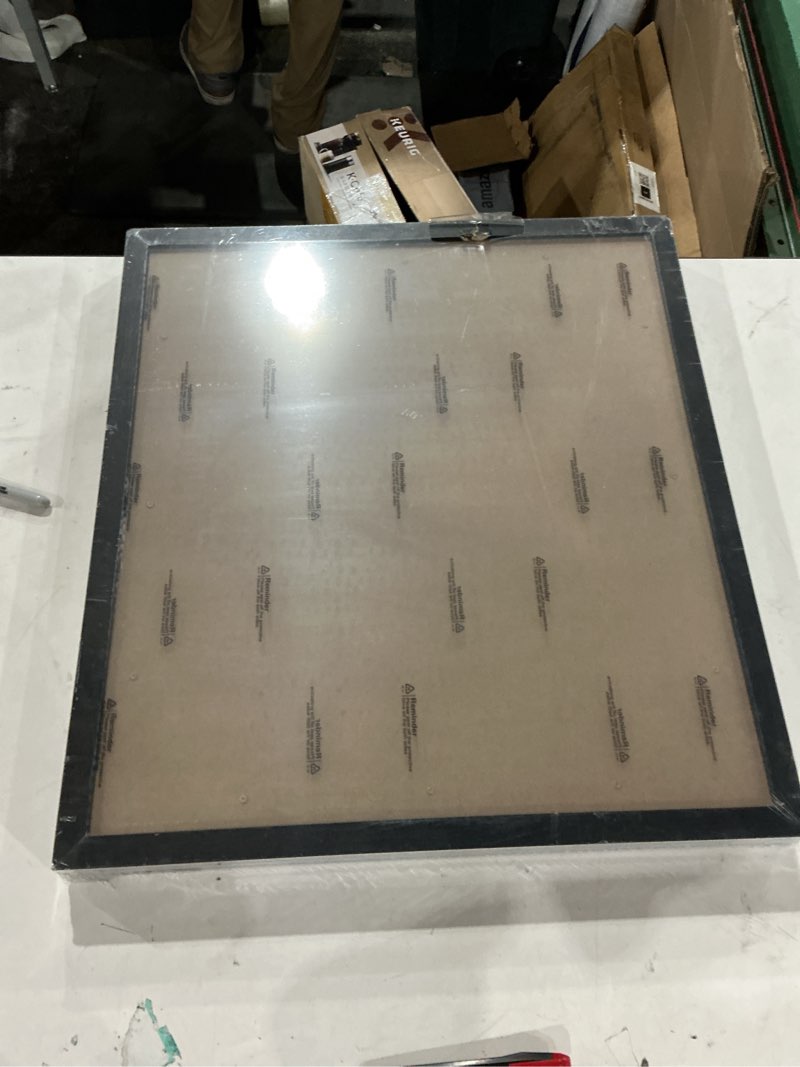 Condition photo showing As Is for A PLUS MAX 18x20 Picture Frame Set of 3, Black Engineered Wood Frame for 18 x 20 Inch Picture Poster