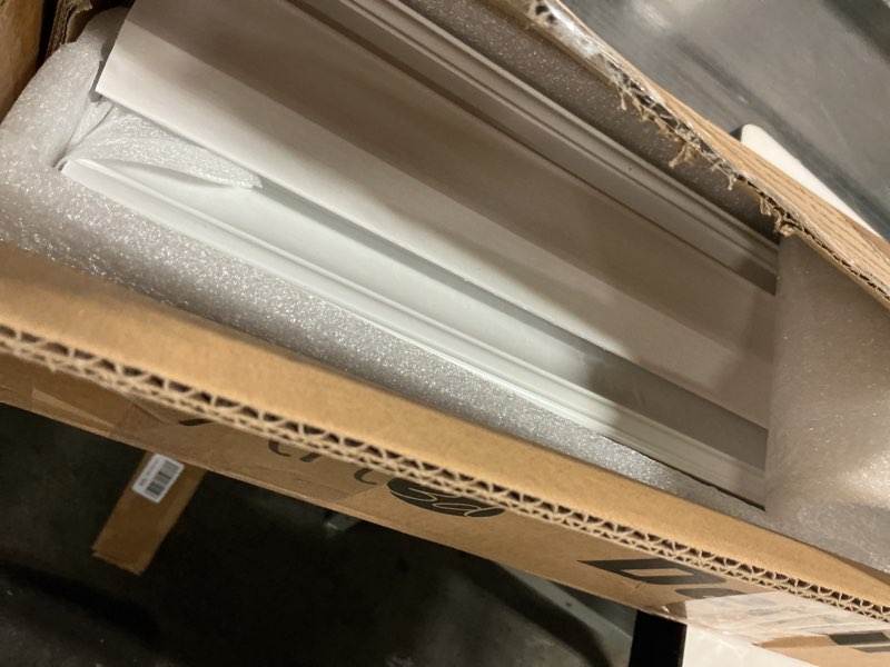 Condition photo showing New/Like New for Art3d 10-Pack 47Ft White Ceiling Crown Molding Trim, High Impact Polystyrene Decorative Ceiling Moulding, Installed with Glue White-3