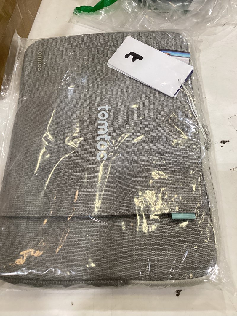 Condition photo showing New/Like New for tomtoc 360 protective laptop sleeve for 14-inch macbook pro m2/m1 pro/max a2779 a2442 2023-2021, 13-inch macbook air m2/a2681 with hard shell case, water-resistant macbook case with accessory pocket