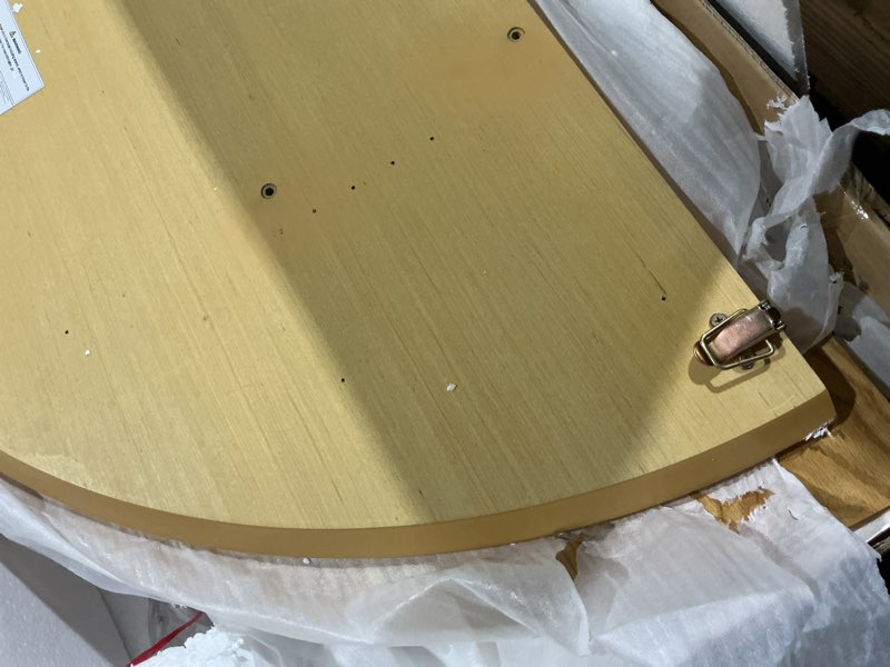 Condition photo showing New/Like New for tabletop – natural