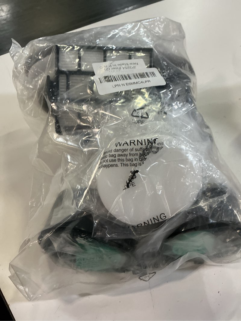Condition photo showing As Is for ip3251 ip3252 ip3124 hepa filter replacement compatible with shark ip3251 cordless powerdetect clean empty lightweight stick vacuum and shark ip3251c powerdetect auto empty system dock (2 pack)