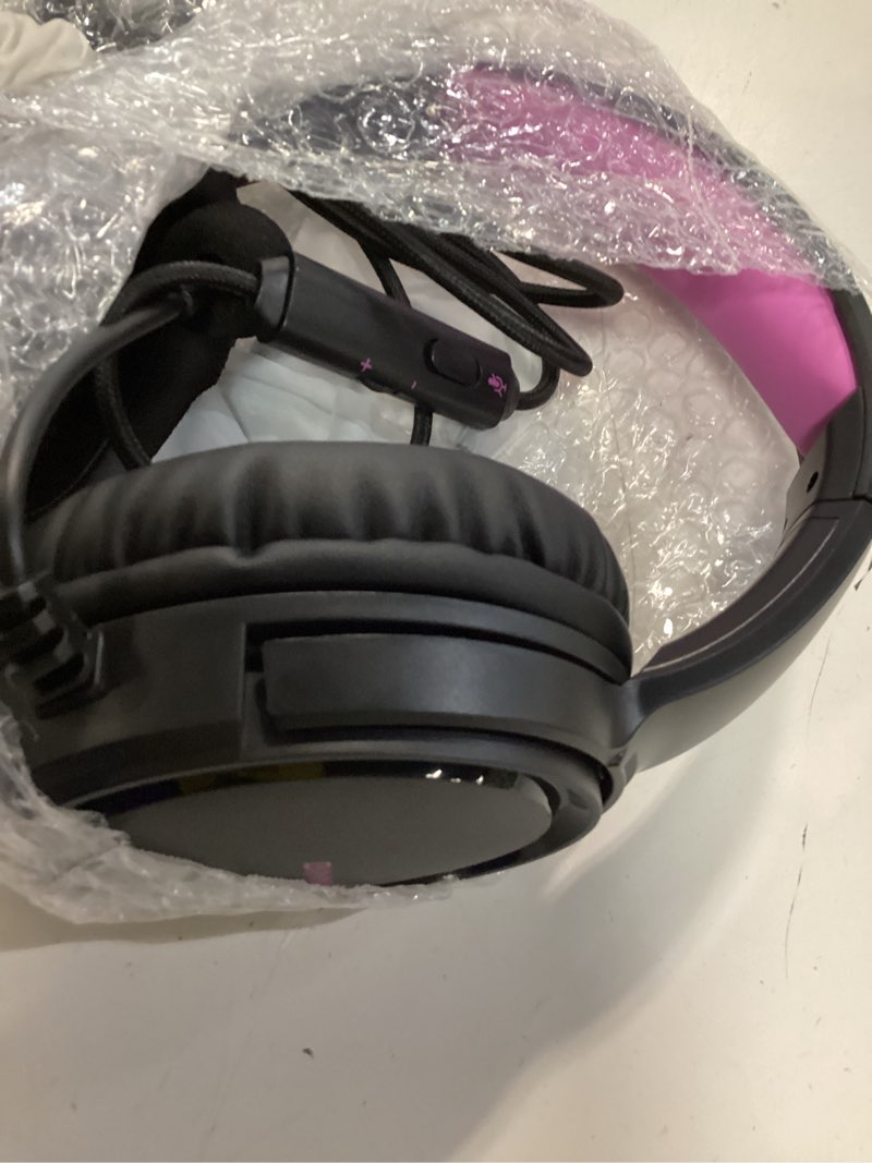 Condition photo showing Good Condition for binnune wireless gaming headset for ps5 pc, 120h ultra-long battery, 2.4ghz & bluetooth 5.3 wireless headphones with noise canceling mic, 50mm drivers, comfort over ear headphones, black black for ps5