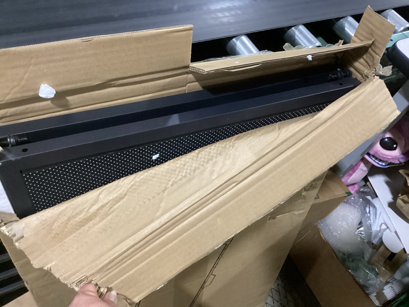 Condition photo showing New/Like New for 74'' l & 20'' w longest dog ramp for car - extra wide portable pet dog ramps for large dogs, dogs cars ramp for car suv/truck/rv/bed, lightweight ramps with non-slip mesh up to 250lbs, black