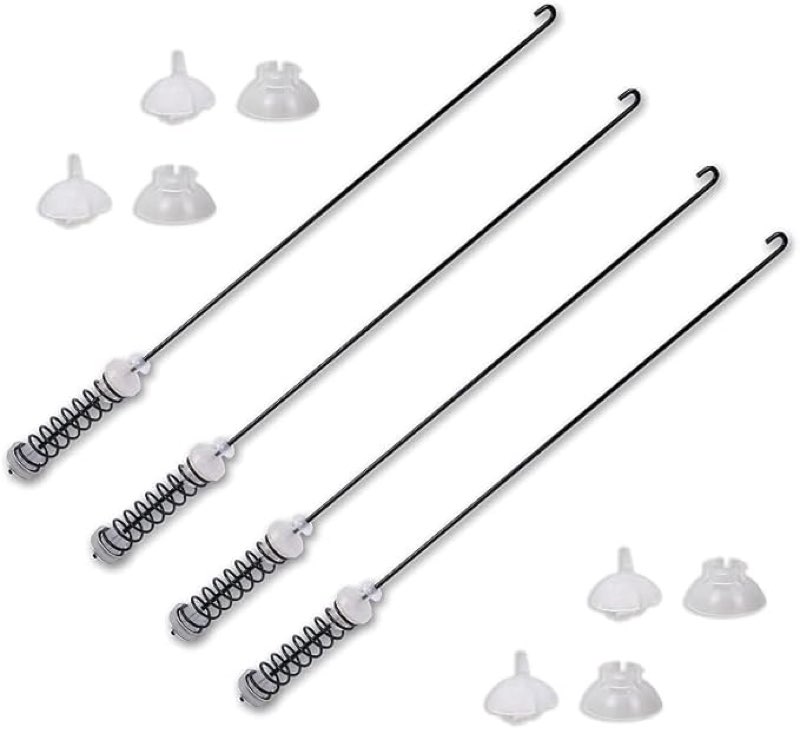us replacement part for 4pcs washer suspension rod kit for whirlpool wtw4800bq0 wtw4800bq1 wet4027hw0#zopart075469